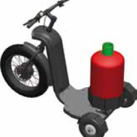 Support bouteille de gaz 13kg