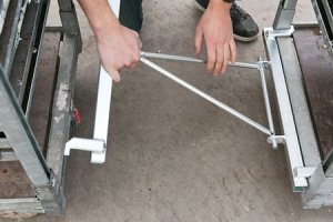Accroche entre Rolls horticoles